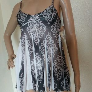 Mudd Jrs Sublimation spaghetti strap tank top